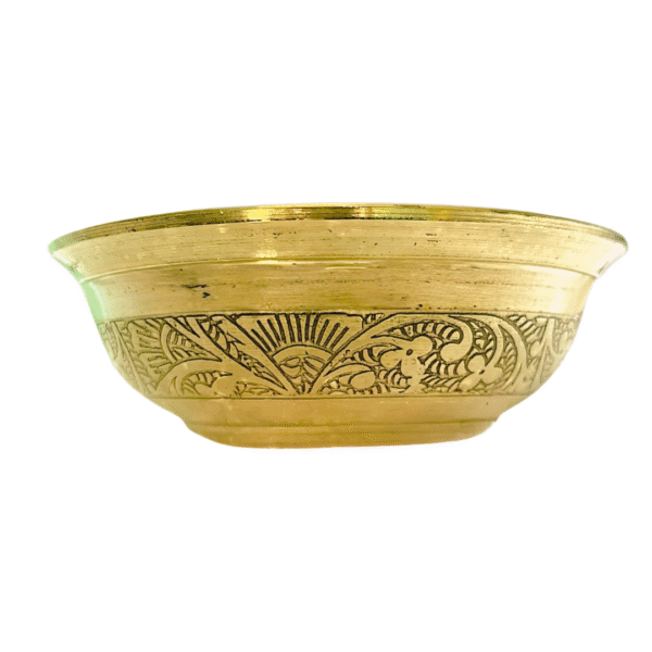 COPRASIA Handcrafted Pure Brass Desert Bowl - Image 8