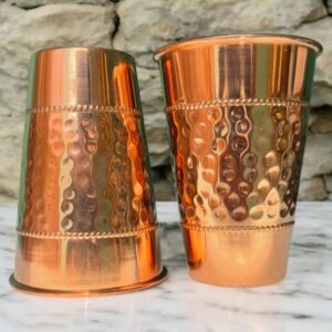 COPRASIA Copper Drinking Glass – Handmade Ayurvedic Drinking Tumbler