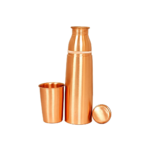 COPRASIA Pure Copper Water Bottle with Copper Glass – Handmade Ayurvedic Hydration Set - Image 5