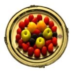 Brass Handcrafted Dining Plate - Image 2