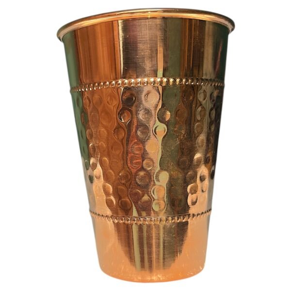 COPRASIA Copper Drinking Glass – Handmade Ayurvedic Drinking Tumbler - Image 8
