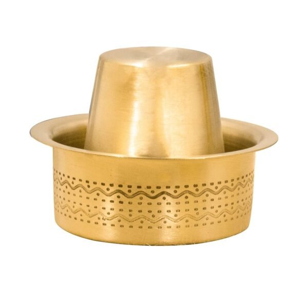 COPRASIA South Indian Brass Filter Coffee Tumbler and Dabra Set – Traditional Coffee Serving Set - Image 10