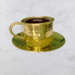 Handmade Tea Cup and Saucer Set – Vintage Luxury Tea Serving Set - Image 2