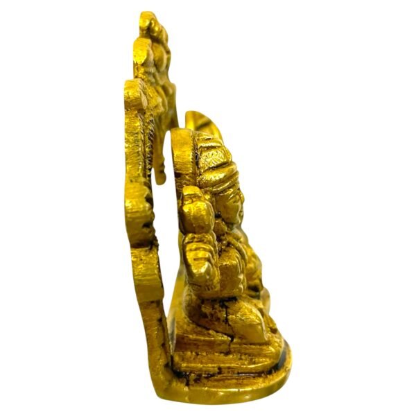 COPRASIA Brass Ganesh Laxmi Idols – With Frame - Image 3