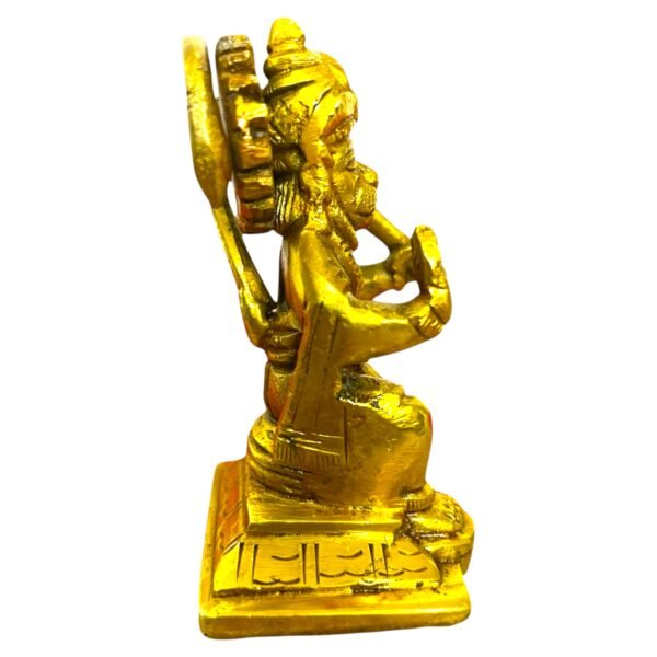COPRASIA Brass Lord Hanuman Idol – Handcrafted Bajrangbali Statue for Puja & Home Temple - Image 3
