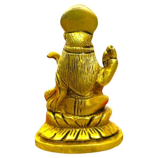 COPRASIA Brass Saraswati Idol – Goddess of Wisdom and Arts for Puja & Home Temple - Image 5