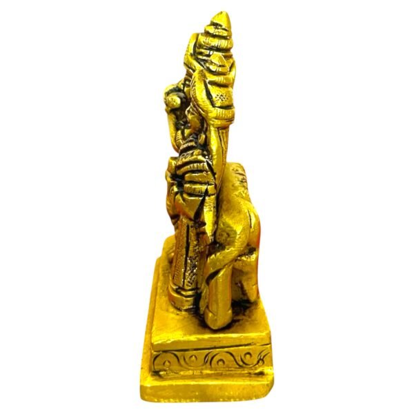 COPRASIA Brass Radha Krishna Idol – Handcrafted Statue for Puja, Home Temple & Decor - Image 5