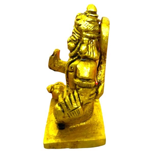 COPRASIA Brass Lord Hanuman Idol – Handcrafted Bajrangbali Statue for Puja & Home Temple (Small) - Image 5