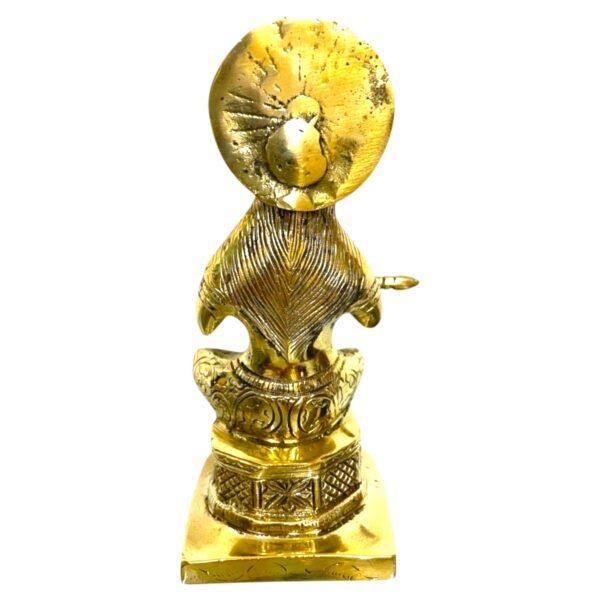 COPRASIA Brass Annapurna Mata Idol – Goddess of Food & Nourishment for Puja & Home Temple - Image 4