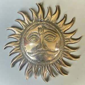 COPRASIA Brass Sun Dial – Vintage Sundial Compass for Garden Decor & Gifting