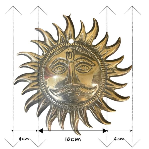 COPRASIA Brass Sun Dial – Vintage Sundial Compass for Garden Decor & Gifting - Image 3