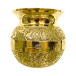Brass Traditional Kalash for Pooja – Sacred Lota Pot for Ritual Use
