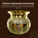 Brass Traditional Kalash for Pooja – Sacred Lota Pot for Ritual Use - Image 6