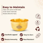 Brass Dining Bowl | Traditional Peetal Ki Khane Ki Katori | Dinner Bowl - Image 4