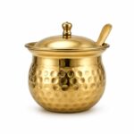 Brass Multipurpose Ghee Pot/Pickle Container for Pooja