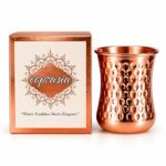 Hammered Copper Cup for Drinking Water – Pure Copper Tumbler, Ayurvedic Inspired Drinkware - Image 2